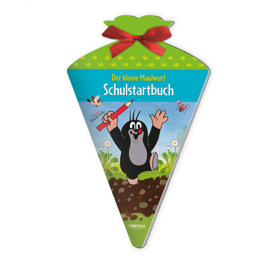 Schulstartbuch Der kleine Maulwurf: Übungsbuch mit Schleife in Form einer Schultüte