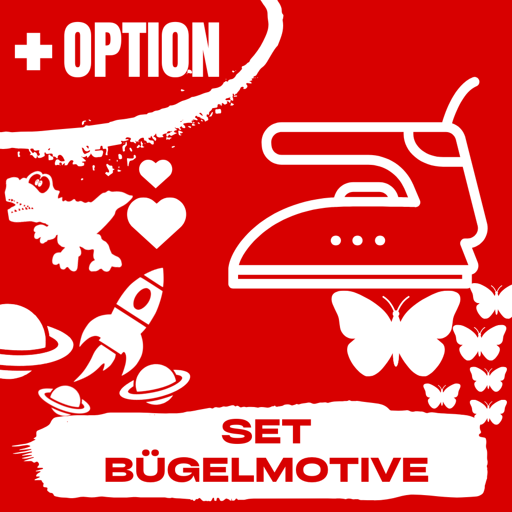 OPTION: Bügelmotive im Set