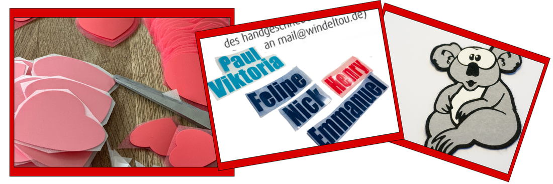 Anleitung Flockbügelmotive