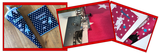 Nähanleitung Zeugnismappe: Anleitung