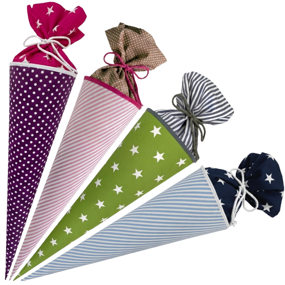 Schultüte BASIC - Stoffschultüte für eigene Gestaltung