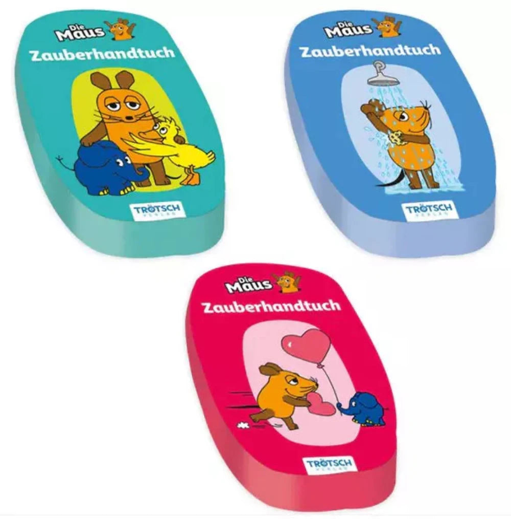 Flauschiges Zauberhandtuch „Die Maus“ alle