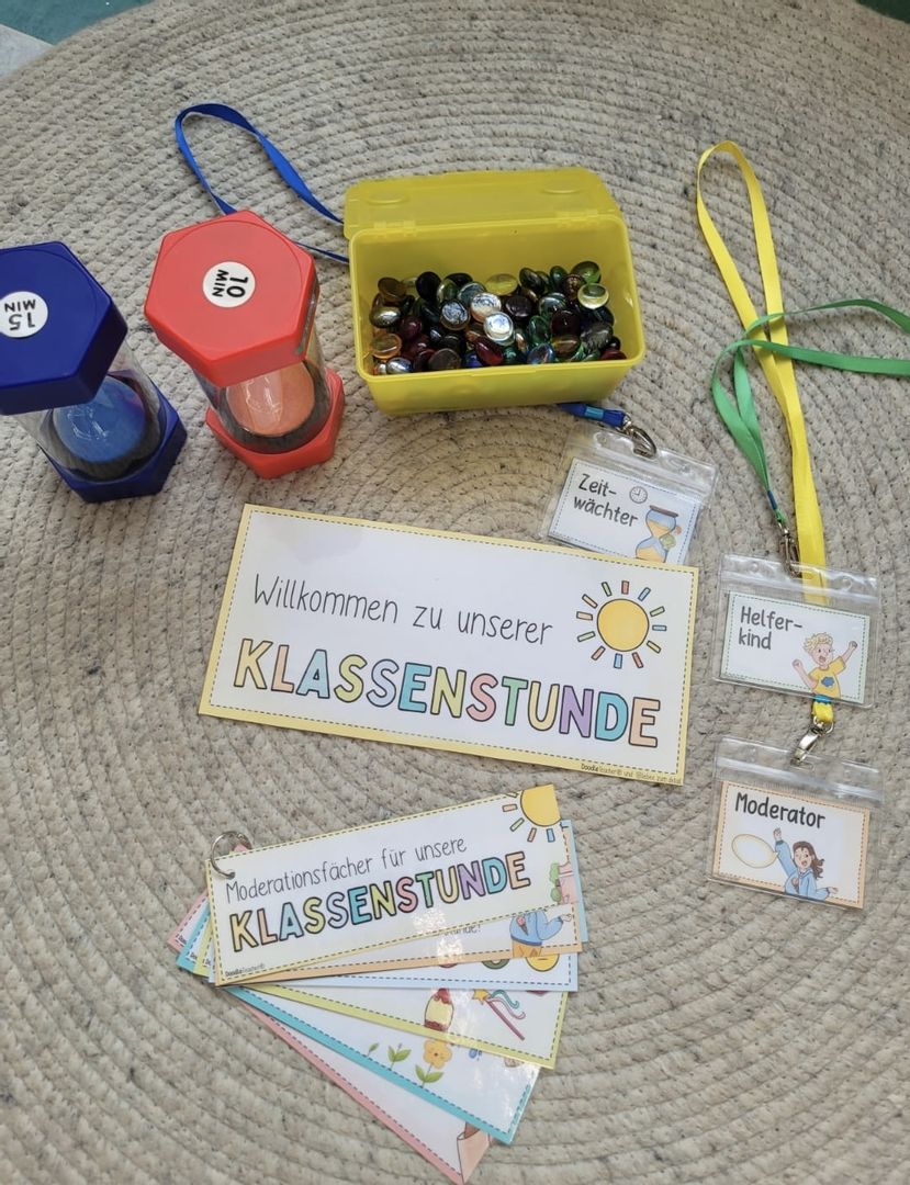 Klassenstunde / Abschlusskreis PAKET Kl. 1 / 2 / 3 – Mini-Klassenrat