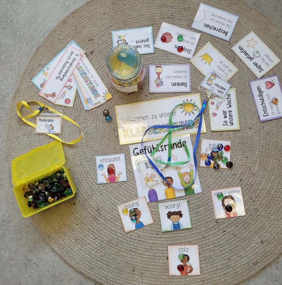 Klassenstunde / Abschlusskreis PAKET Kl. 1 / 2 / 3 – Mini-Klassenrat